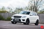 Mercedes-AMG ML63 on Vossen Wheels (CV3R) 2017 года